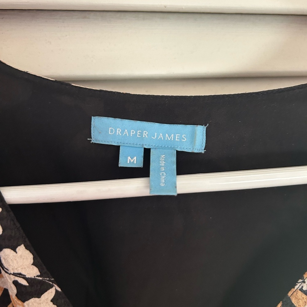 Draper James Black and Cream Dress